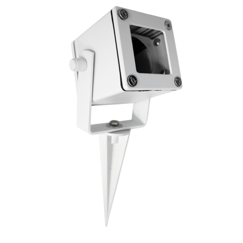 Aplique jabalina de exterior para GU10 Wing blanco